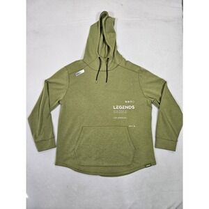 Legends Hoodie Men's XXL Green  Hawthorne Tech Pullover Performance Stretch
